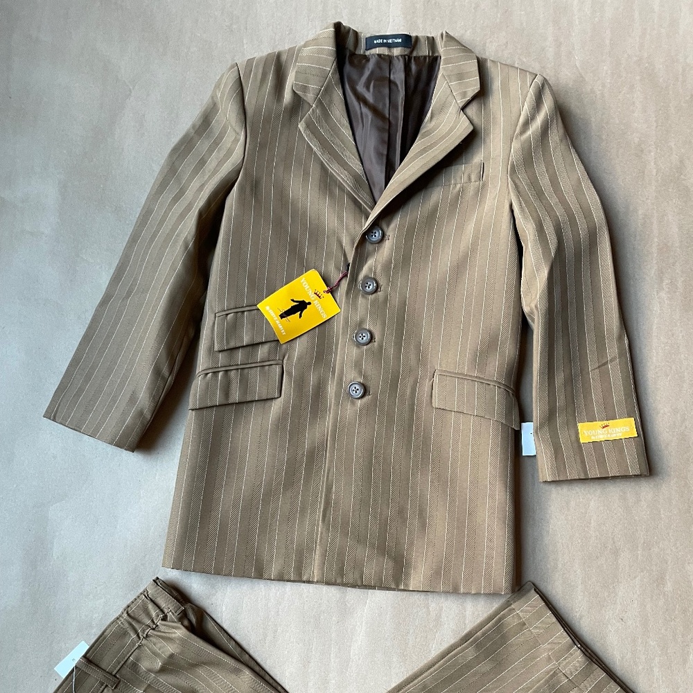 YOUNG KINGS by STEVE HARVEY 2 Piece SUIT Size: 6 New Jacket with Pants
